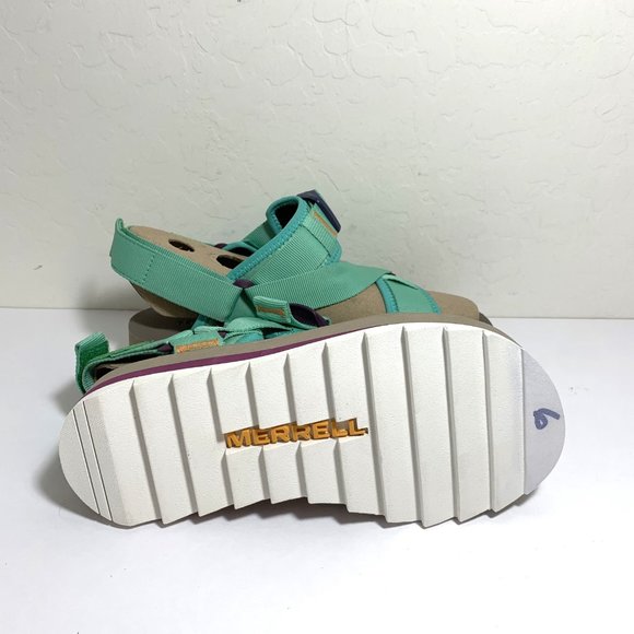 Merrell Alpine Strap Sport Sandals Mint Green Size 6 NEW - Picture 6 of 7